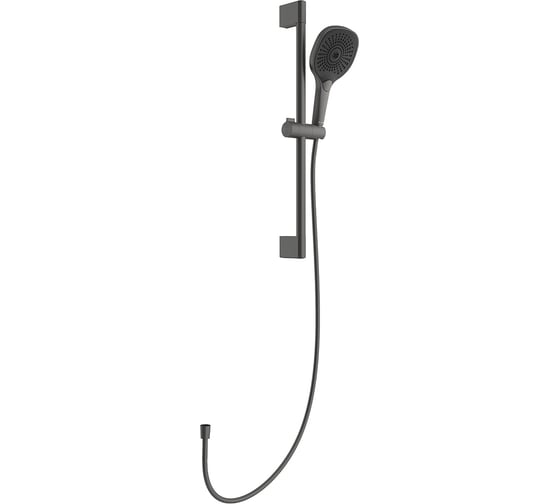 Душевой гарнитур AQUEDUTO CHUVA оружейная сталь CHU0645
