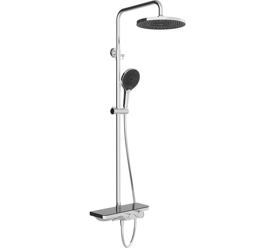 Душевая система AQUEDUTO CHUVA с изливом, хром CHU0400