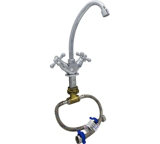 Смеситель елочка ЦС СМ 13 К М_Крест СМ506909