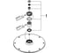 Верхний душ Grohe Rainshower Cosmopolitan 210, 1 режим, хром 28368000 10