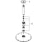 Верхний душ Grohe Rainshower Cosmopolitan Metal 210, 8,5 л/мин, 1 режим, 142 мм, хром 26063000 4