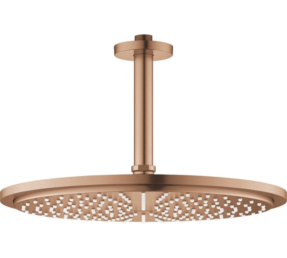 Верхний душ Grohe Rainshower Cosmopolitan 310, 8 л/мин, 1 режим, 142 мм, теплый закат матовый 26067DL0