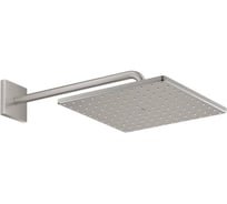 Верхний душ Grohe Rainshower Mono 310 Cube, 7,5 л/мин, 1 режим, 422 мм, суперсталь 26564DC0