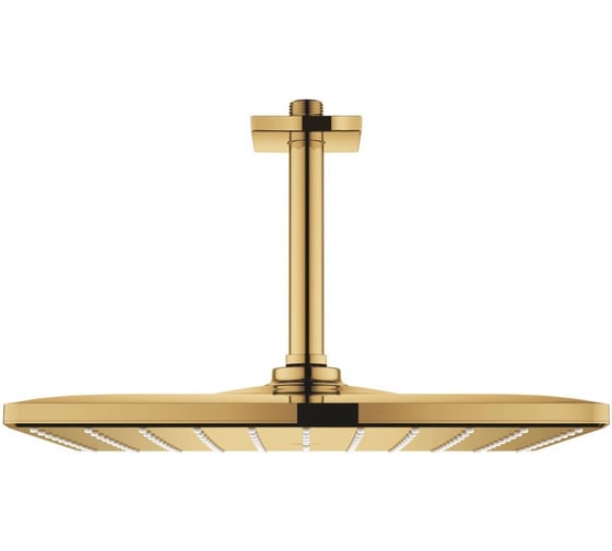 Верхний душ Grohe Rainshower Mono 310 Cube, 7,5 л/мин, 1 режим, 142 мм, холодный рассвет глянец 26566GL0