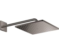 Верхний душ Grohe Rainshower Mono 310 Cube, 7.5 л/мин, 1 режим, 422 мм, темный графит глянцевый 26564A00
