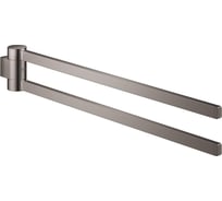 Держатель для полотенца Grohe Selection 400 мм, двойной, поворотный, темный графит глянец 41063A00