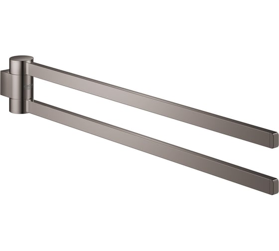 Держатель для полотенца Grohe Selection 400 мм, двойной, поворотный, темный графит глянец 41063A00