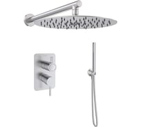 Встраиваемый смеситель для душа Ramon Soler ODISEA на 2 выхода с тропическим и ручным душем K3915122