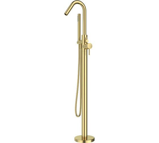Напольный смеситель для ванны Ramon Soler ODISEA с душевым комплектом, медь 398503DCUC