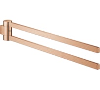 Держатель для полотенца Grohe Selection 400 мм, двойной, поворотный, теплый закат глянец 41063DA0