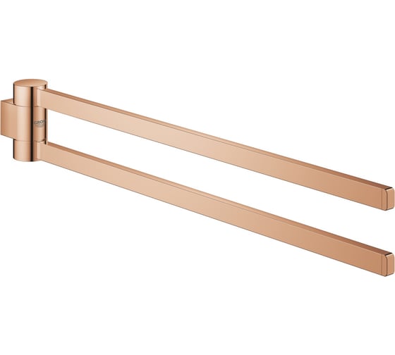 Держатель для полотенца Grohe Selection 400 мм, двойной, поворотный, теплый закат глянец 41063DA0