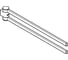 Держатель для полотенца Grohe Selection 400 мм, двойной, поворотный, темный графит матовый 41063AL0 7