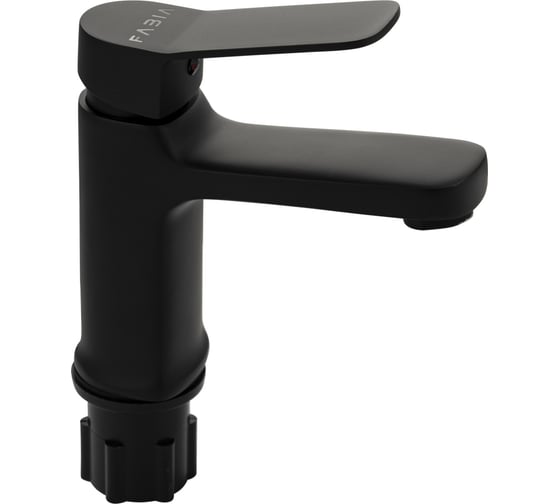 Смеситель для раковины FABIA шаровый, цвет черный 9731