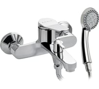 Смеситель в ванную FABIA с коротким, литым изливом, шаровый, хромированный 9613