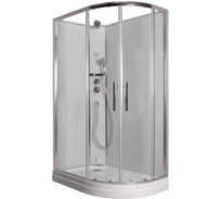 Душевая кабина с крышей, хамам и стульчиком ILMA 902 L 120_80_222 Timo Premium ILMA902L-roof-902L-T-STILMA-TCH/C