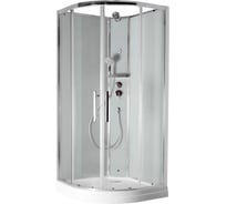 Душевая кабина с крышей, хамам и стульчиком ILMA 901 100_100_222 Timo Premium ILMA901-roof-901-T-STILMA-T-CH/C