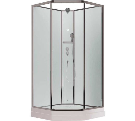 Душевая кабина Timo ILMA Premium 701 с крышей, хамам и стульчиком, 100×100×225 см ILMA701-roof-701-T-STILMA-T-CH/C