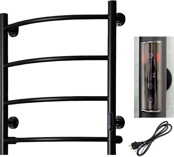 Полотенцесушитель Тругор Пэк сп 5 60х50 черный ВГП - сенсор НФ-00000233