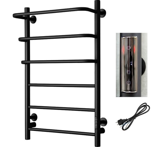 Полотенцесушитель Тругор Пэк сп 19 80х50 черный ВГП - сенсор НФ-00000248