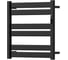 Полотенцесушитель дизайнерский электрический Bauedge BAU Elite Black 53х52, подключение справа, черный матовый AF0034 1