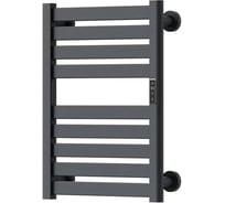 Полотенцесушитель дизайнерский электрический Bauedge BAU Elite Elegant Gun Grey 60х45, подключение справа AF0030