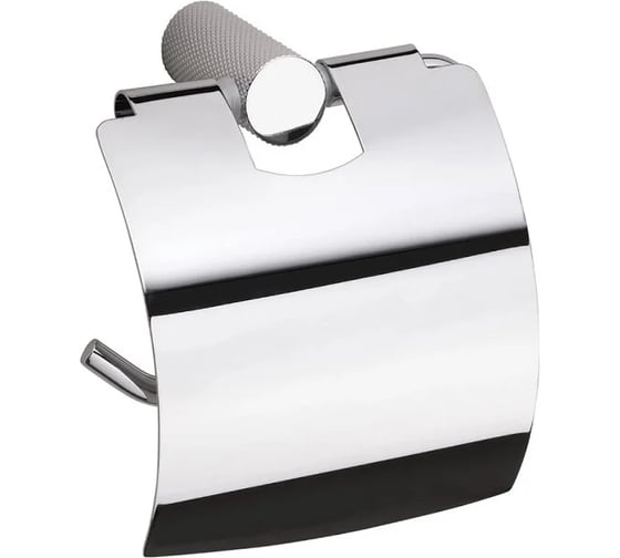 Держатель туалетной бумаги с крышкой Bemeta BRILIA полированная, серебро 177112012