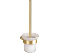 Подвесная туалетная щётка Bemeta AURIA матовая, светлое золото 171113010