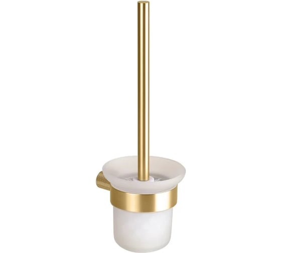 Подвесная туалетная щётка Bemeta AURIA матовая, светлое золото 171113010