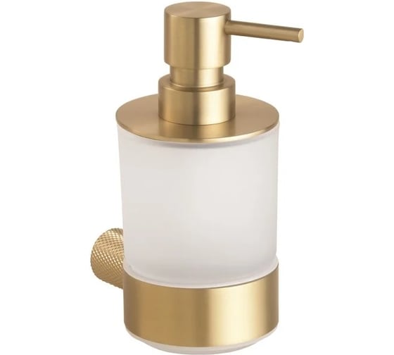 Дозатор для жидкого мыла Bemeta AURIA 200 мл, матовая, светлое золото 171109010