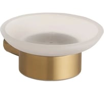 Мыльница Bemeta ZYRA матовая, светлое золото 174108040