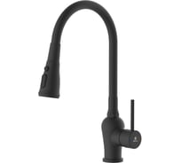 Смеситель для кухни DIADONNA с гибким изливом D46-0014BL