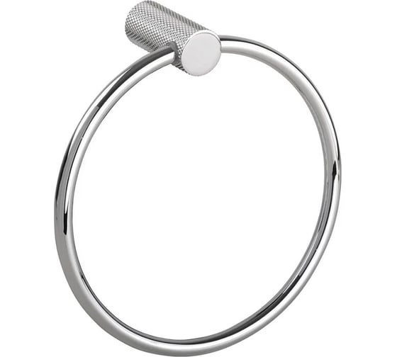 Полотенцедержатель Bemeta БРИЛИА / BRILIA круглый, полированная, серебро 177204060