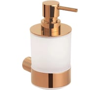 Дозатор для жидкого мыла Bemeta ГЛАСЕРА / GLACERA 200 мл, полированная, золотая медь 175109010