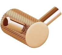 Крючок двойной Bemeta ГЛАСЕРА / GLACERA полированная, золотая медь 175106030