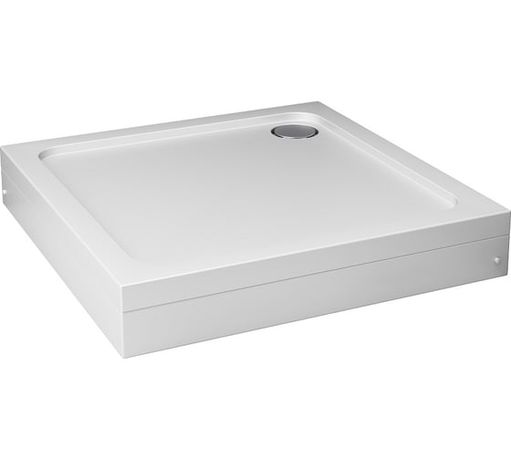 Душевой поддон квадратный AM.PM Gem 80х80 с сифоном, белый W90T-403-080W