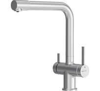 Смеситель для кухни AM.PM Func L-излив с каналом для питьевой воды, сатин F8F05711