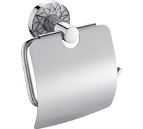 Держатель туалетной бумаги с экраном GFmark с белой мозаикой 3233