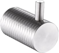 Крючок одинарный GFmark из нержавеющей стали с резным креплением 81114