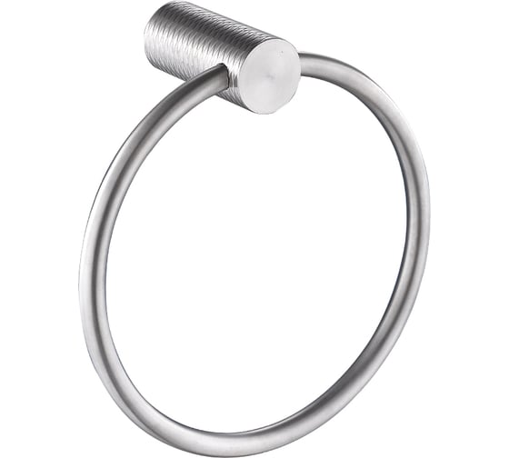 Держатель для полотенца GFmark кольцо, из нержавеющей стали с резным креплением 81147