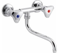 Смеситель для кухни Профсан ПСМ настенный, без аэратора тип ГОСТ См-МДРНр PSM-108-80