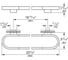 Держатель для полотенца/полочки Grohe Selection 600 мм, теплый закат матовый 41056DL0 4