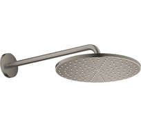 Верхний душ Grohe Rainshower 310 Mono с душевым кронштейном, 1 режим, темный графит, матовый 26558AL0