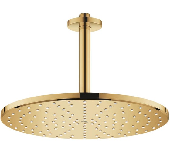 Верхний душ Grohe Rainshower 310 Mono с душевым кронштейном, холодный рассвет, глянцевый 26560GL0