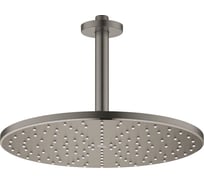 Верхний душ Grohe Rainshower 310 Mono с душевым кронштейном, темный графит матовый 26560AL0