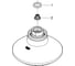 Верхний душ Grohe Euphoria 110 Mono, 6.7 л/мин, 1 режим, хром 27810001 6