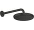 Верхний душ Grohe Tempesta 210 с душевым кронштейном 286 мм, матовый чёрный 1022182430 2
