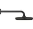 Верхний душ Grohe Tempesta 210 с душевым кронштейном 286 мм, матовый чёрный 1022182430 4