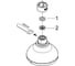 Верхний душ Grohe Tempesta 100, 9,5 л/мин, 4 режима, хром 27606001 4