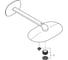 Верхний душ Grohe Rainshower SmartControl 360x220 2 режима, 450 мм, белая луна 26254LS0 5