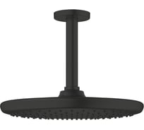 Верхний душ Grohe Tempesta 250, 8,3 л/мин, 1 режим, 142 мм, матовый черный 266692430